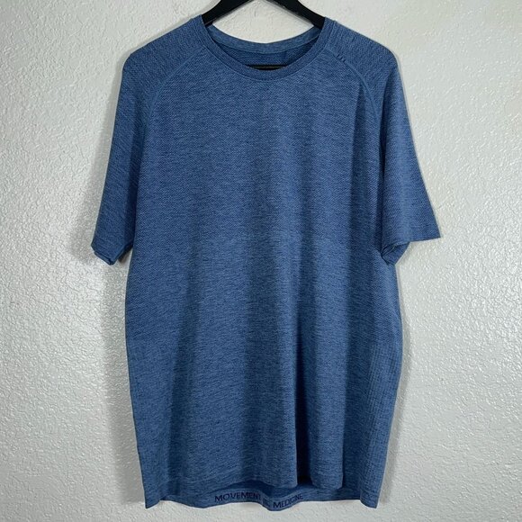 Lululemon Metal Vent Tech S/S Crewneck Athletic T Shirt Men's Size L - Picture 2 of 6